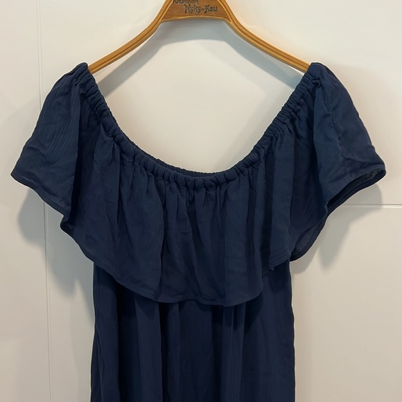 Ichi blue dress size large - Picture 5 of 8